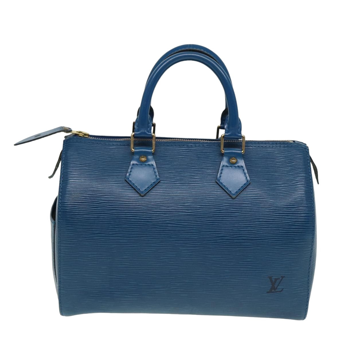 Louis Vuitton Speedy 30 Blue Ceramic Handbag 