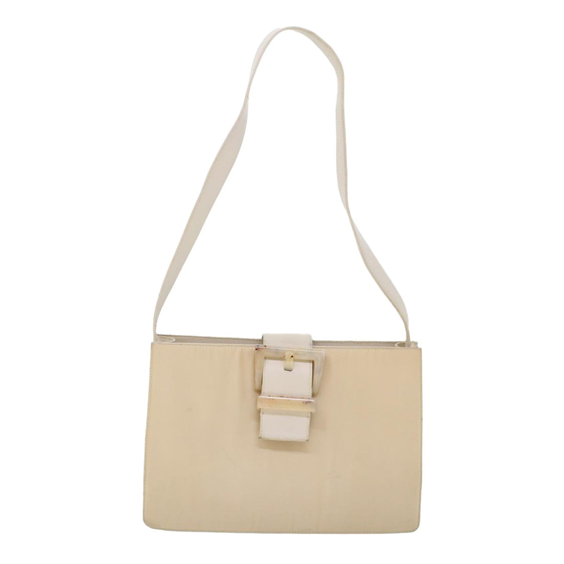 Prada Beige Synthetic Shoulder Bag