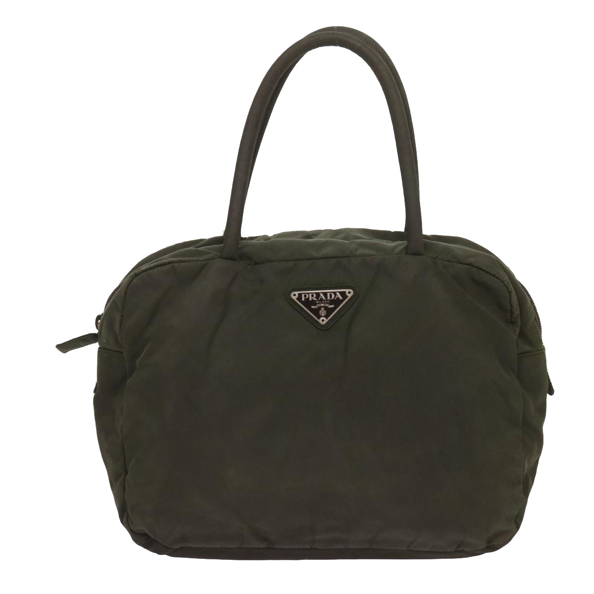 Prada Re-Nylon Green Synthetic Handbag 