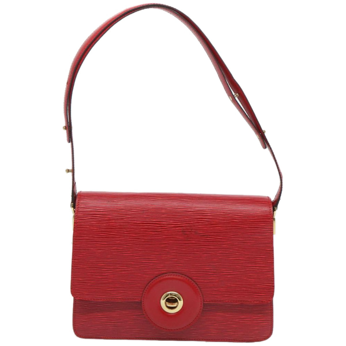 Louis Vuitton Friedland Red Leather Shoulder Bag