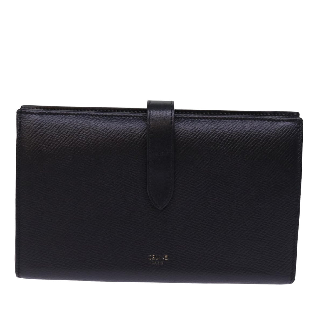 Céline Rottweiler Black Leather Wallet 