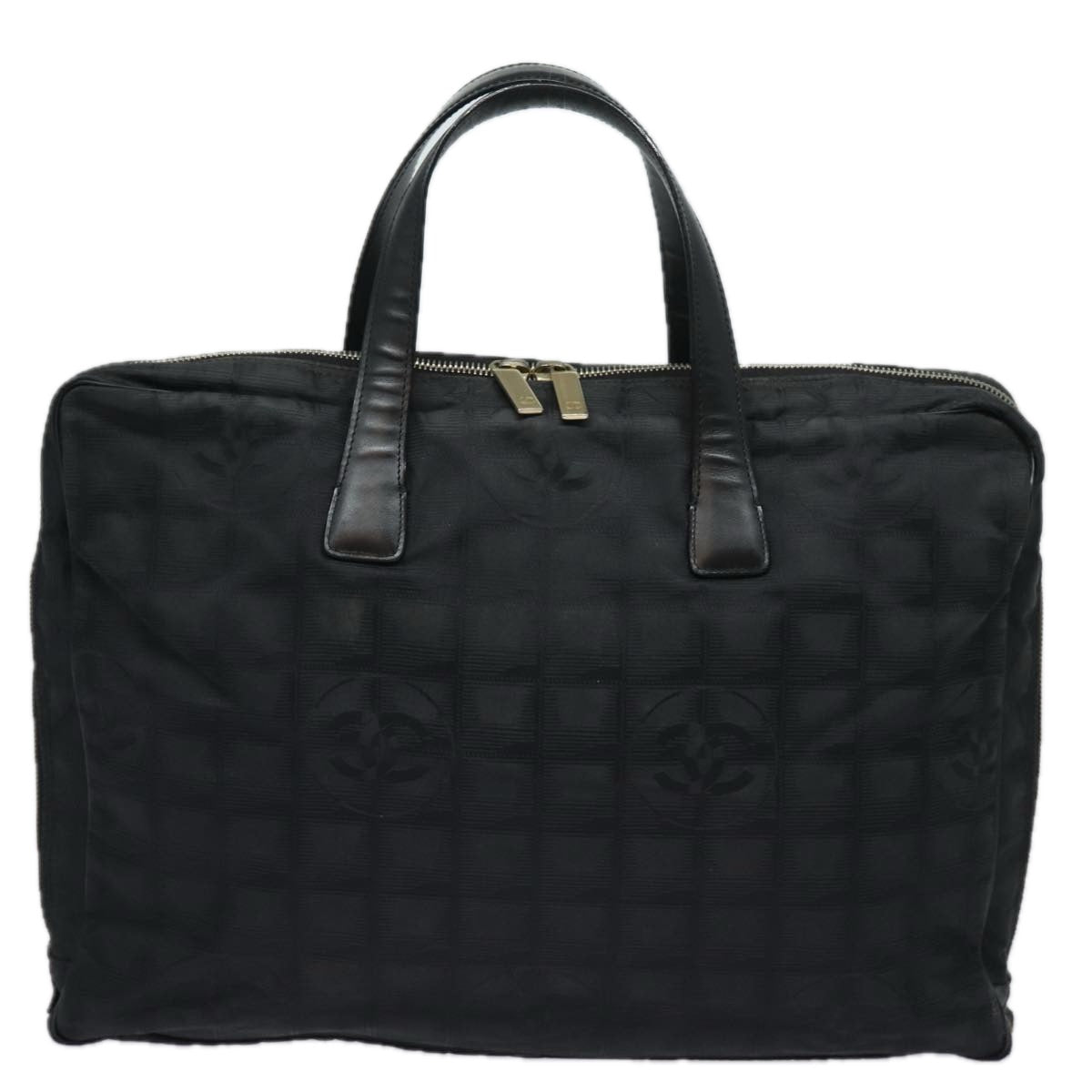 Chanel Black Synthetic Tote Bag