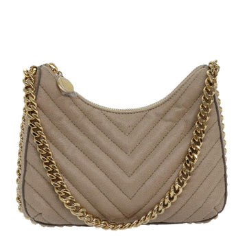 Stella McCartney Beige Suede Shoulder Bag