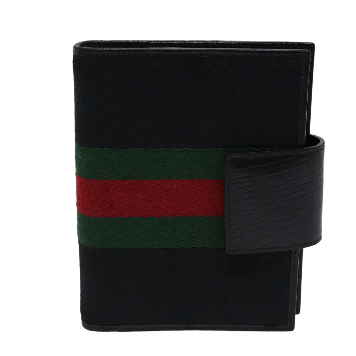 Gucci Sherry Black Canvas Wallet 