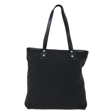 Céline Macadam Black Canvas Tote Bag