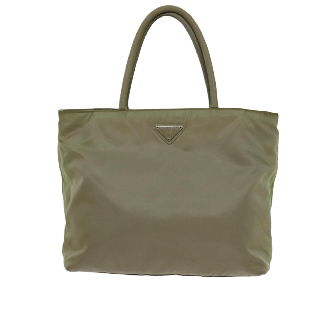 Prada Tessuto Beige Synthetic Tote Bag