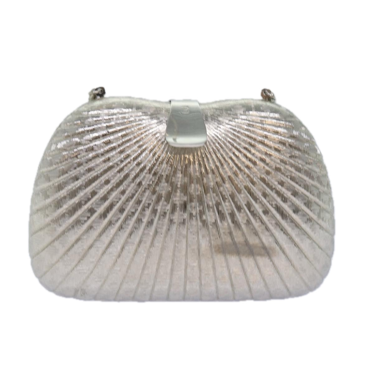 Bally Silver Metal Shoulder Bag