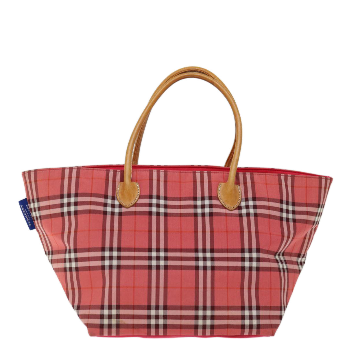 Burberry Blue Label Pink Synthetic Handbag 