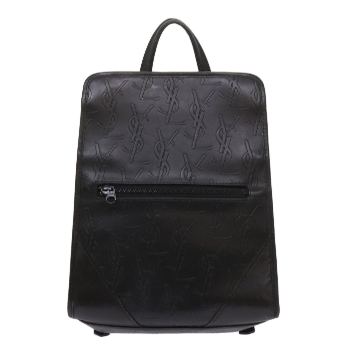 Yves Saint Laurent Opium Black Canvas Backpack Bag