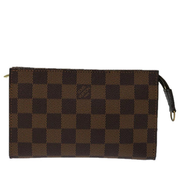 Louis Vuitton Marais Brown Canvas Clutch Bag