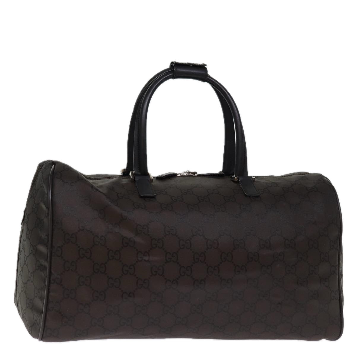 Gucci Guccissima Brown Canvas Travel Bag