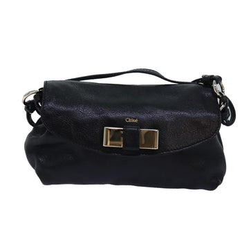 Chloé Lily Black Leather Handbag 