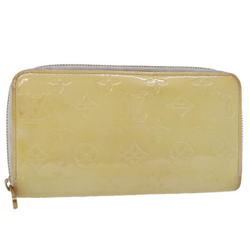 Louis Vuitton Zippy wallet Yellow Patent Leather Wallet 