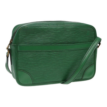 Louis Vuitton Trocadero 23 Green Leather Shoulder Bag