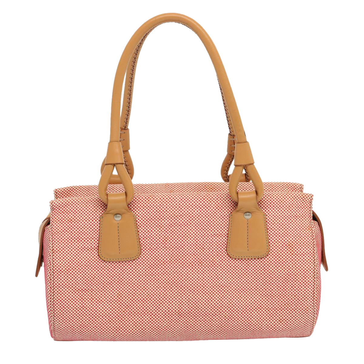 Burberry Pink Canvas Shoulder Bag