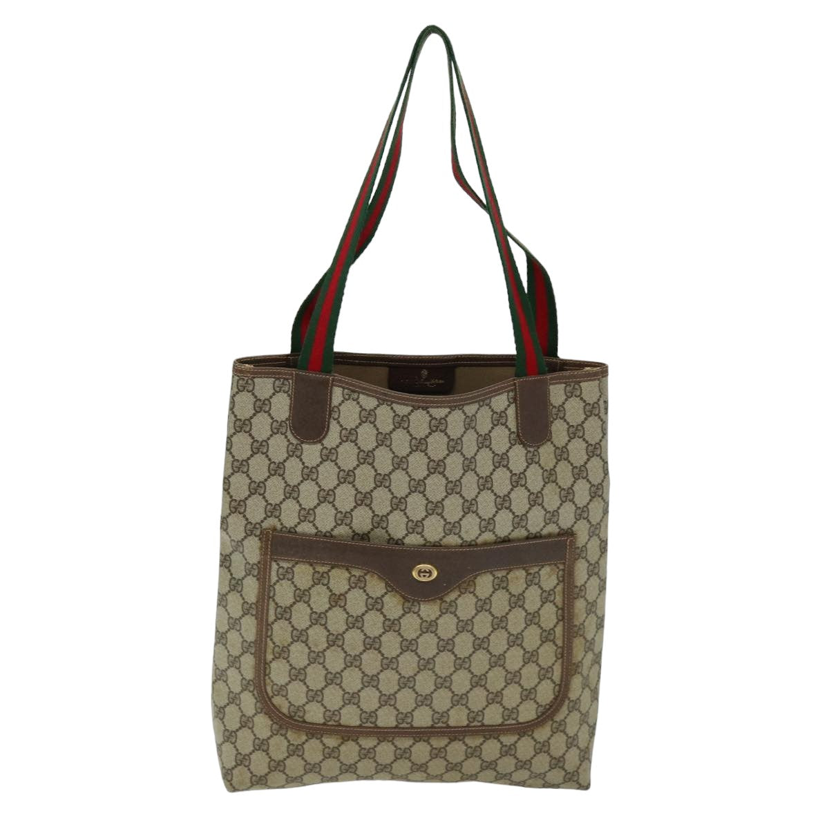 Gucci Shima line Beige Canvas Tote Bag