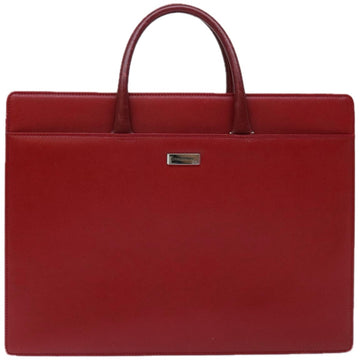 Burberry Red Leather Handbag 