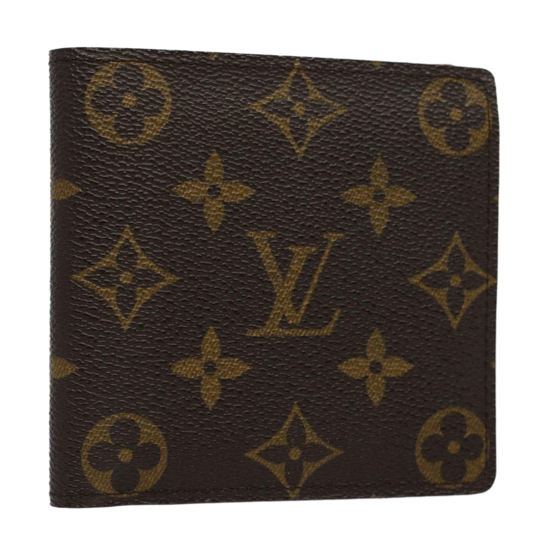 Louis Vuitton Portefeuille marco Brown Canvas Wallet 