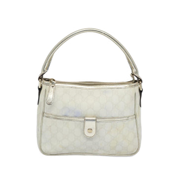 Gucci GG canvas White Canvas Handbag 