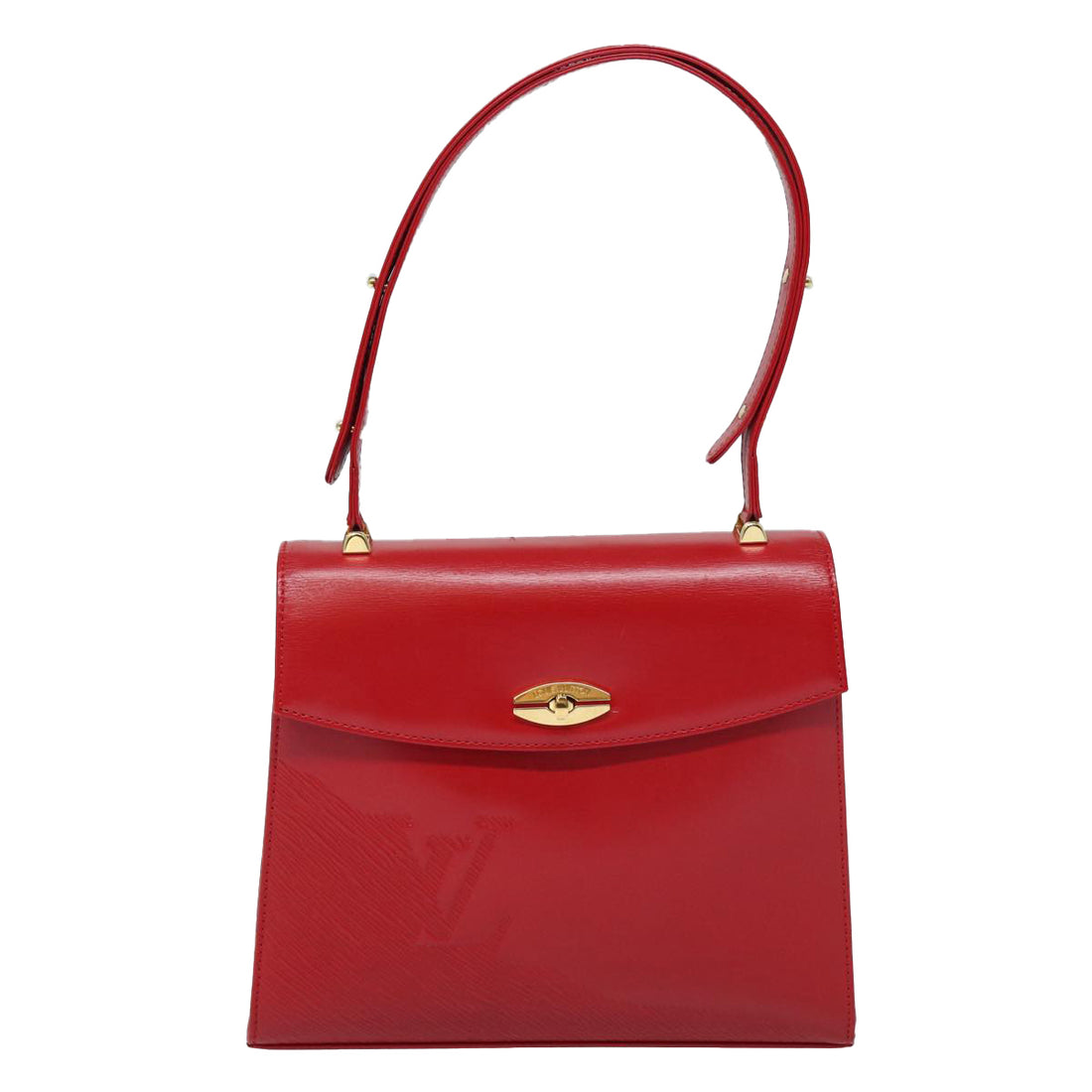 Louis Vuitton Opéra Red Leather Shoulder Bag