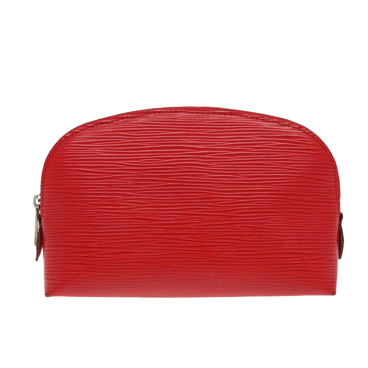 Louis Vuitton Cosmetic pouch Red Leather Clutch Bag