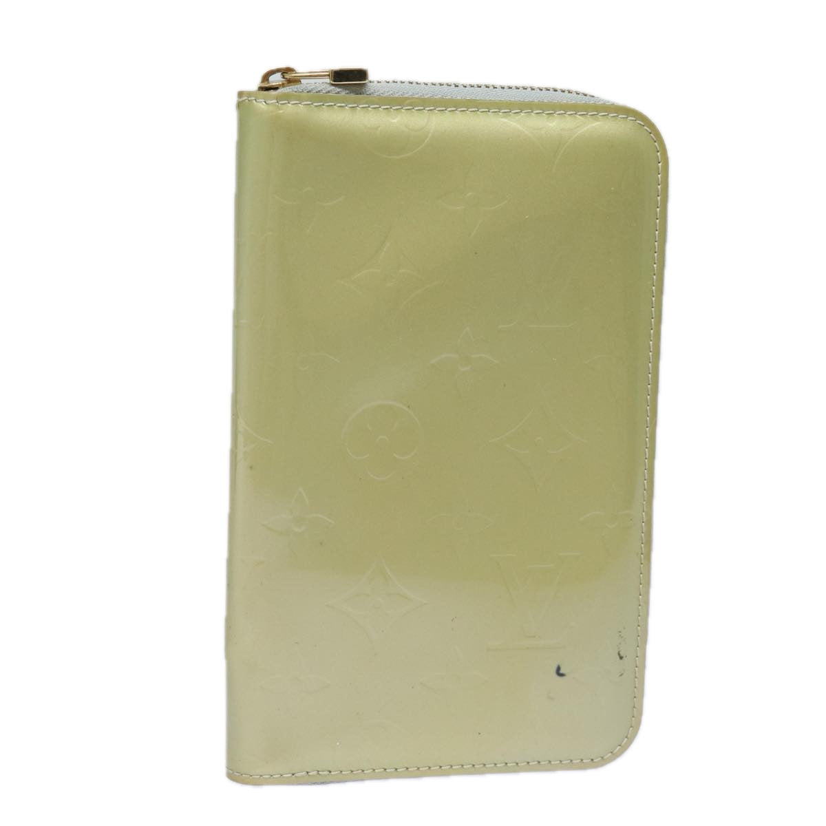 Louis Vuitton Eldridge Green Patent Leather Wallet 