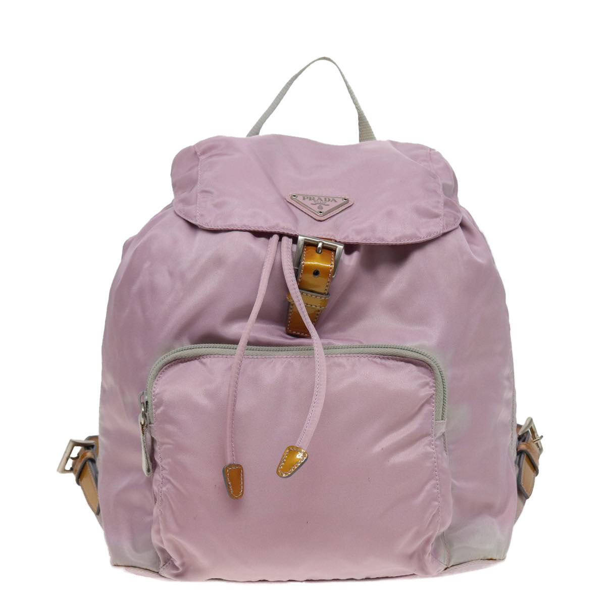 Prada Tessuto Pink Synthetic Backpack Bag