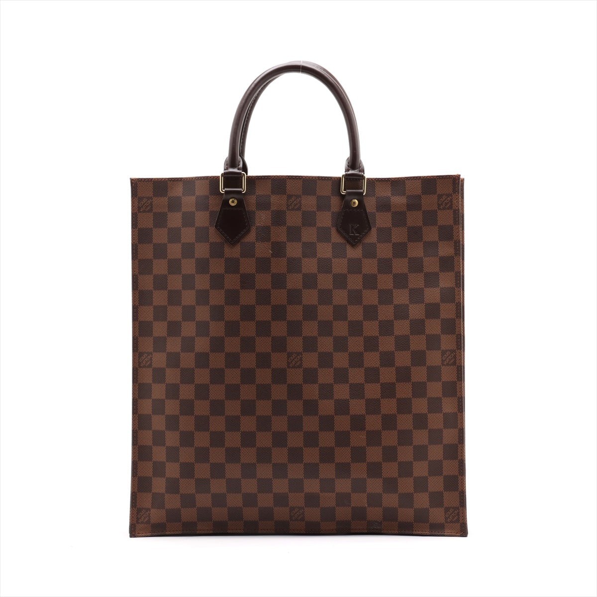 Louis Vuitton Sac plat Brown Canvas Shoulder Bag