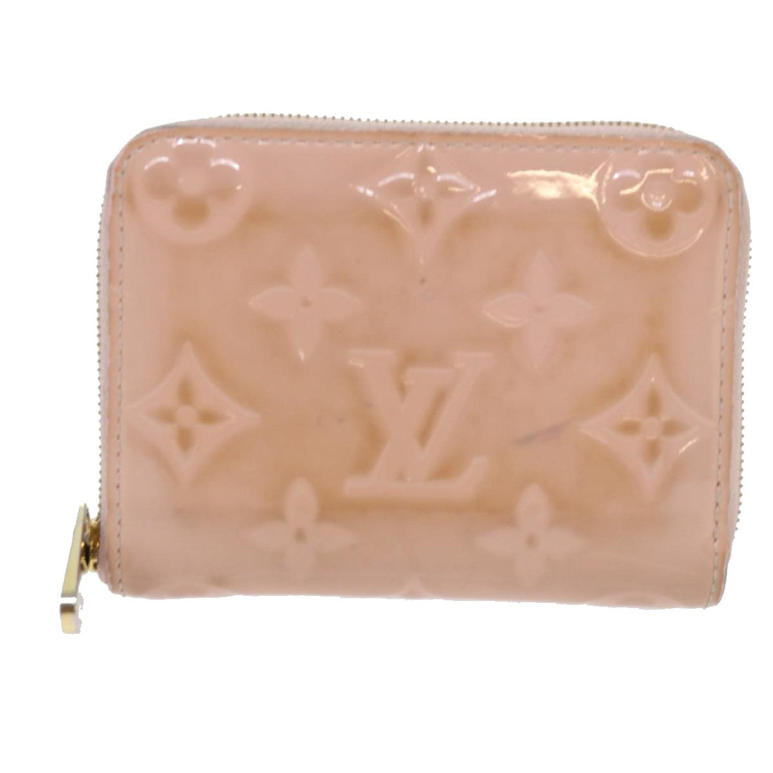 Louis Vuitton Porte monnaie Zippy Pink Patent Leather Wallet 