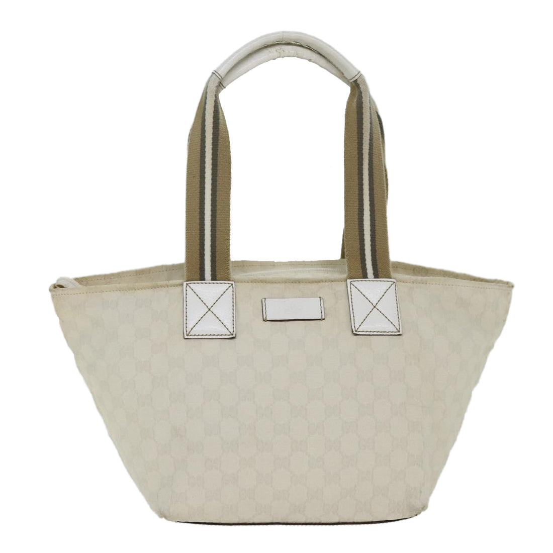 Gucci GG canvas White Canvas Tote Bag