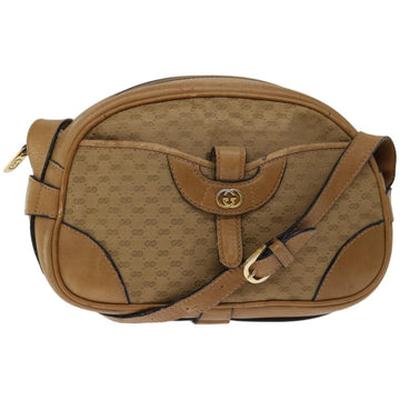 Gucci Bree Beige Canvas Shoulder Bag