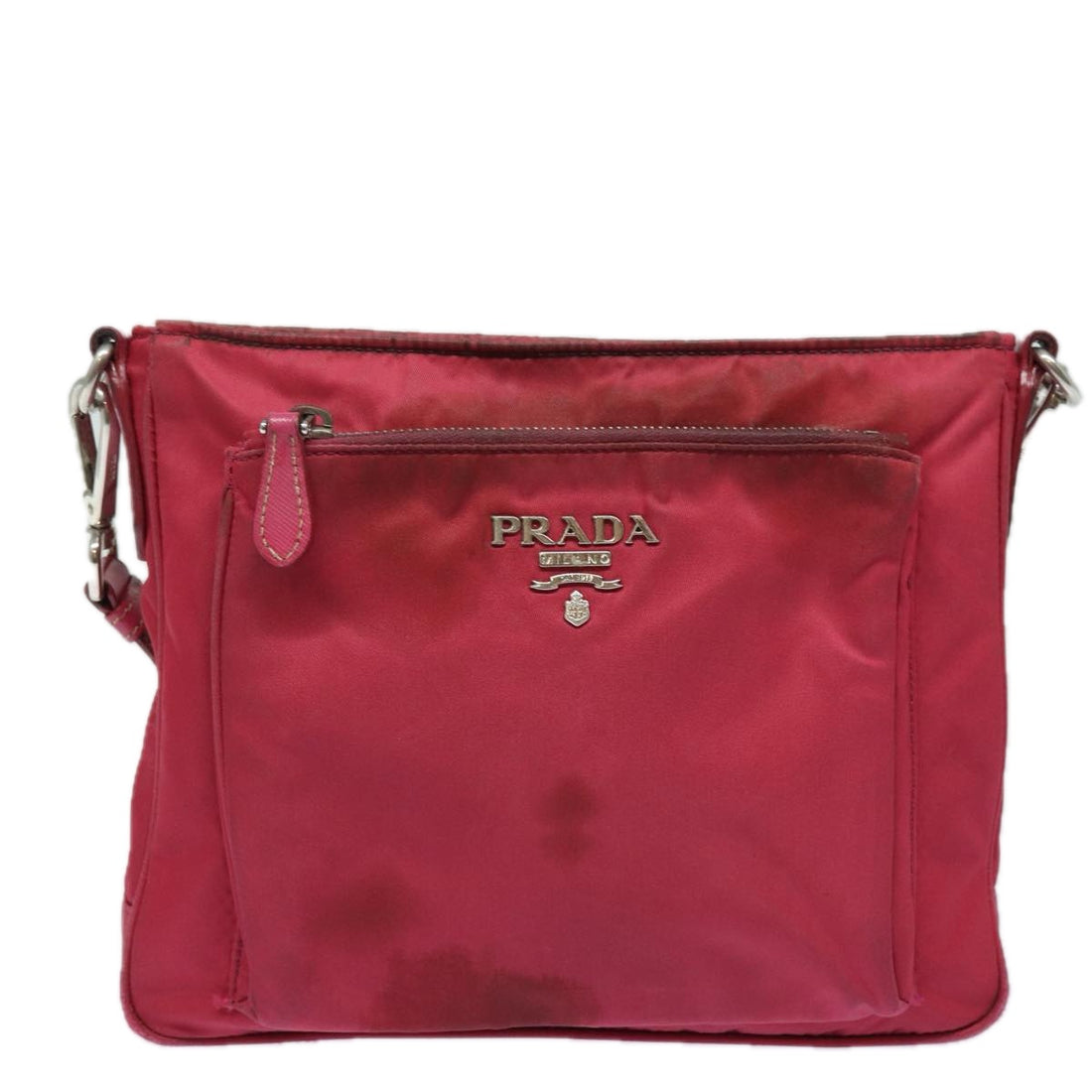 Prada -- Pink Synthetic Shoulder Bag