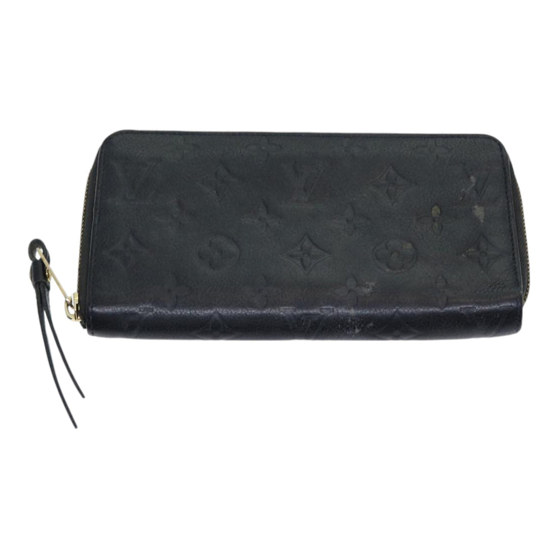 Louis Vuitton Zippy wallet Black Leather Wallet 