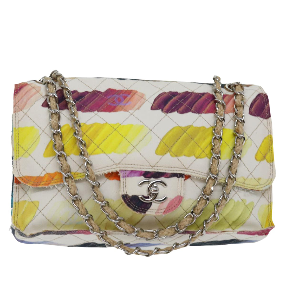 Chanel Timeless Multicolour Canvas Shoulder Bag