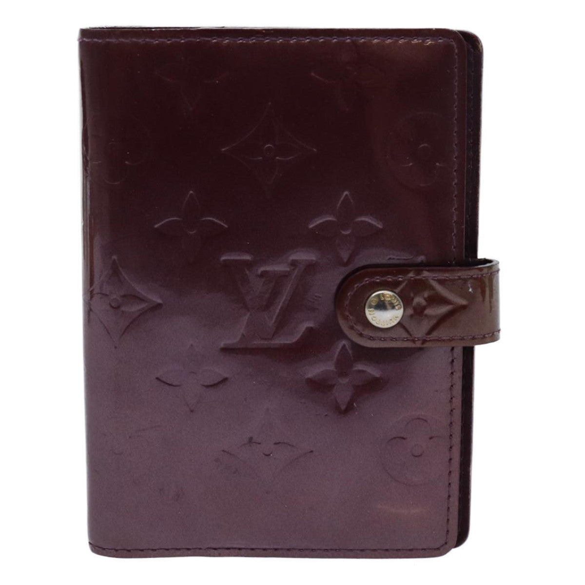 Louis Vuitton Agenda cover Purple Patent Leather Wallet 