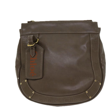 Chloé Brown Leather Shoulder Bag