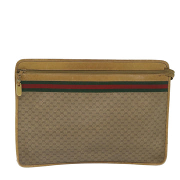 Gucci Micro Small GG Canvas Beige Canvas Briefcase Bag