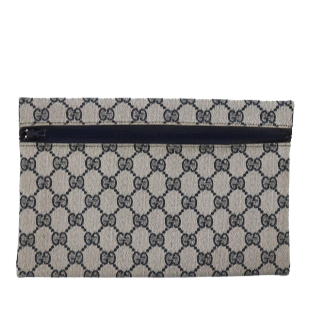 Gucci GG canvas Navy Canvas Clutch Bag