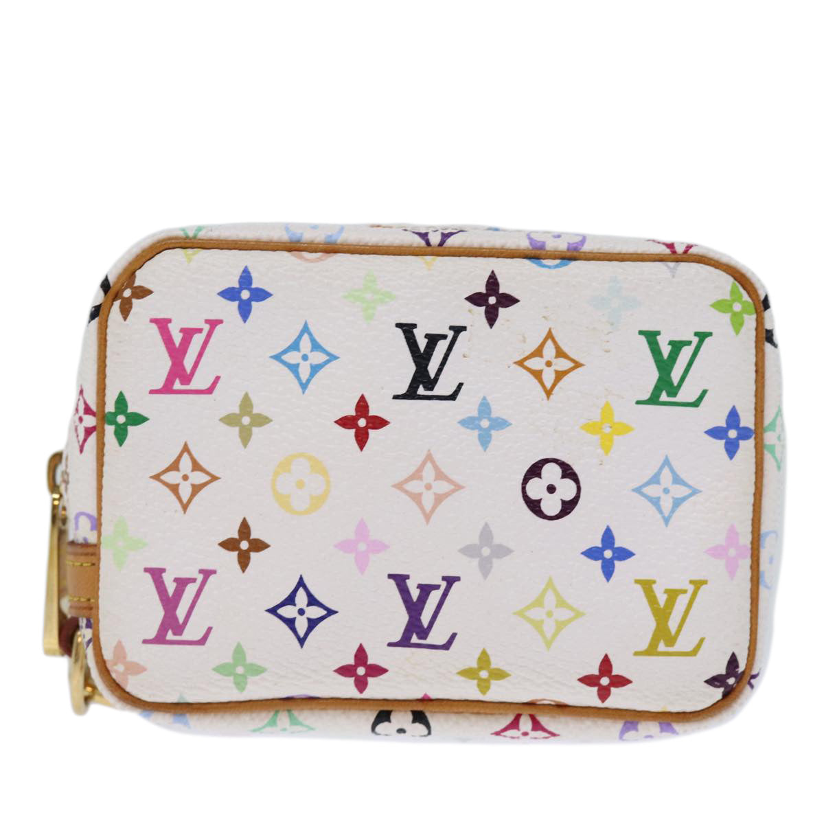 Louis Vuitton Wapity White Canvas Clutch Bag