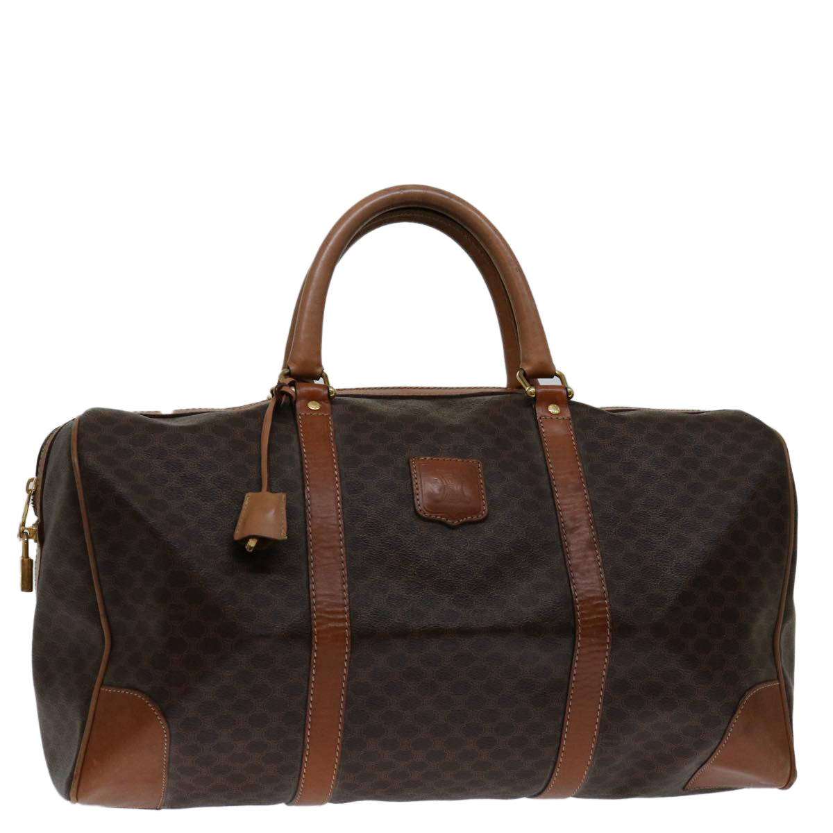 Céline Brown Canvas Travel Bag