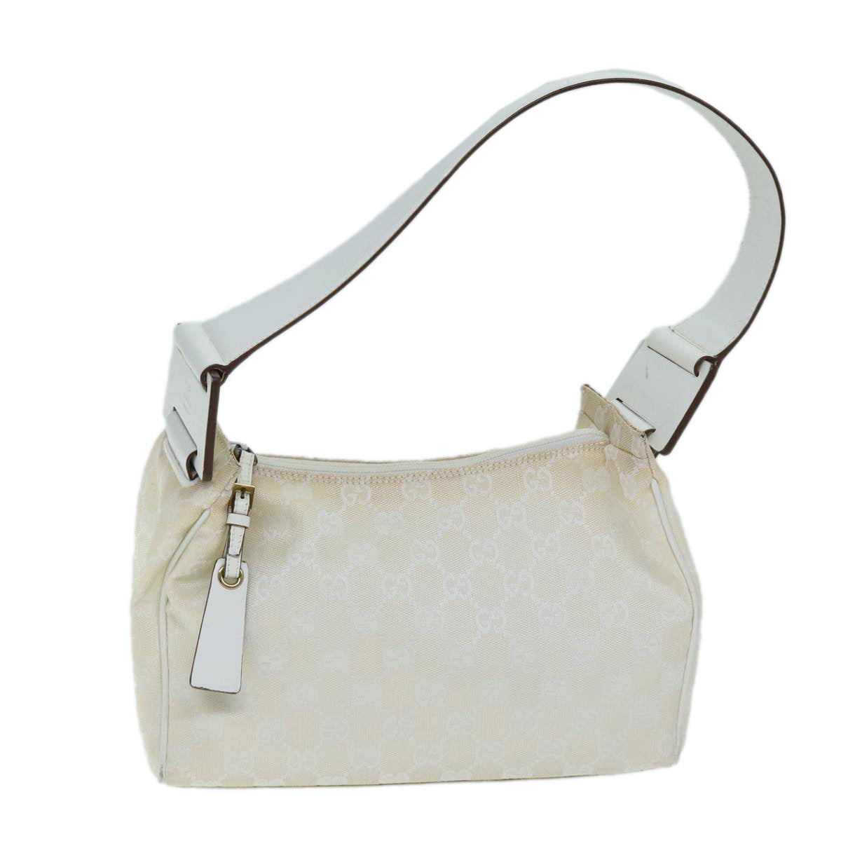 Gucci GG canvas White Canvas Shoulder Bag