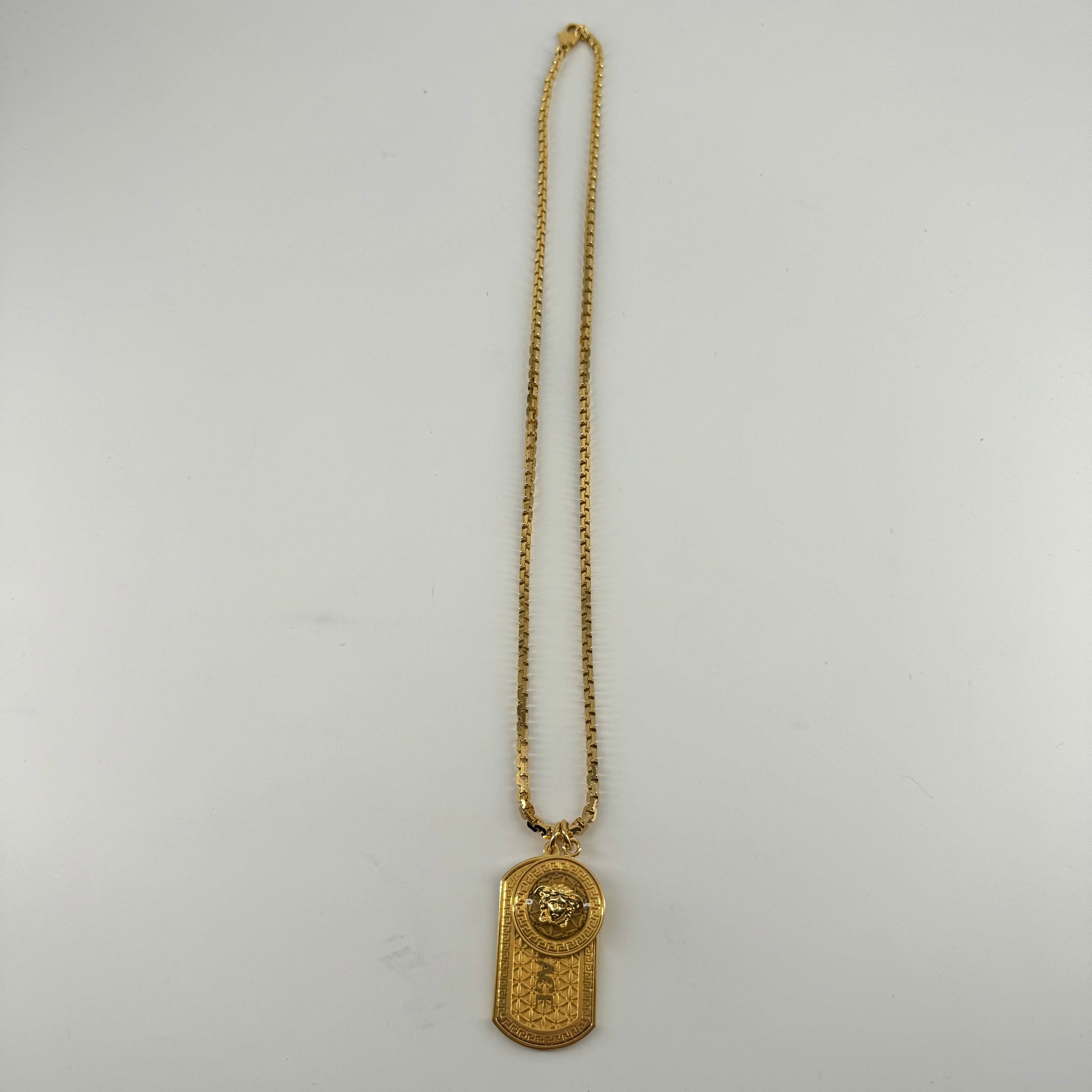 Versace Gold Steel Necklace 