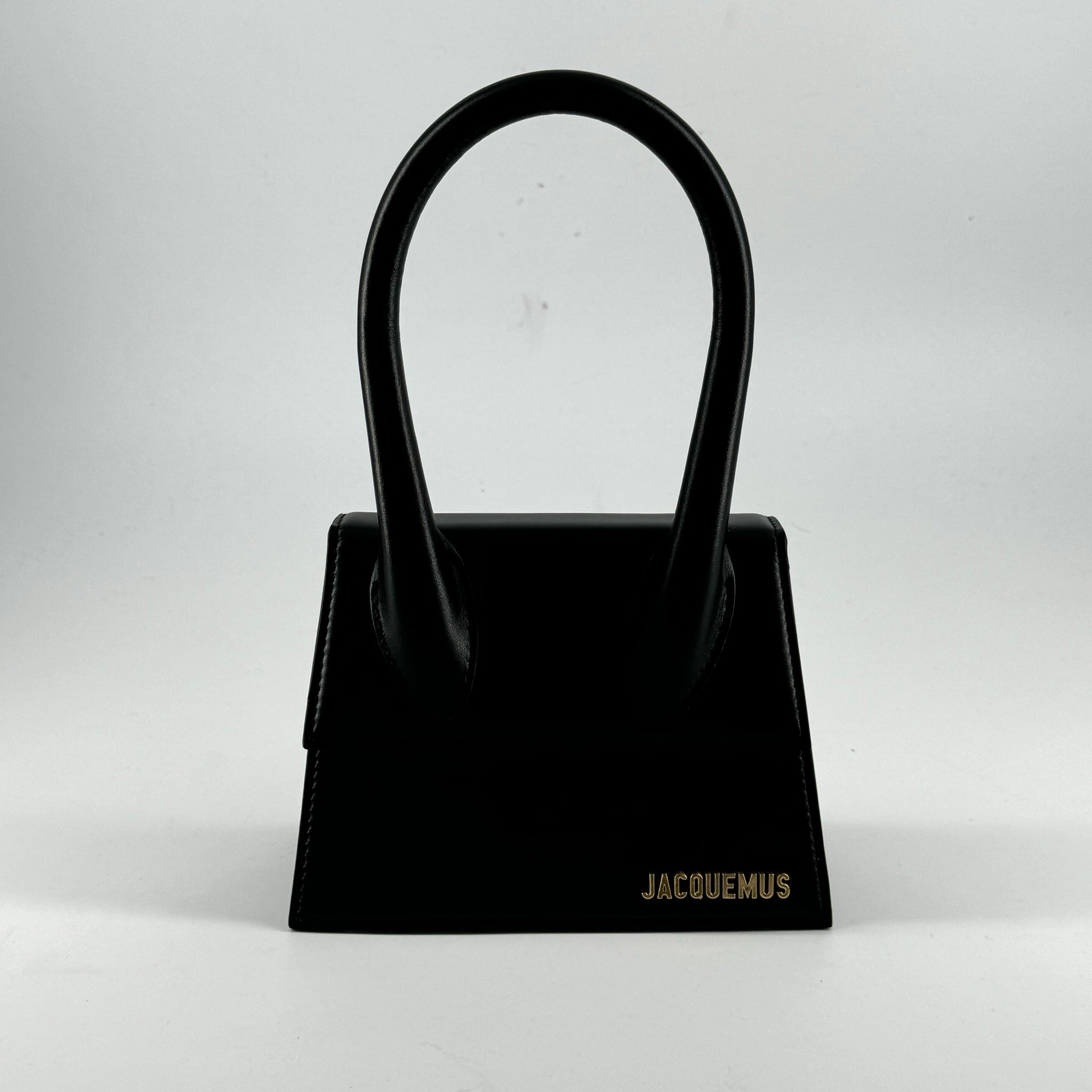 Jacquemus Chiquito Black Leather Handbag 