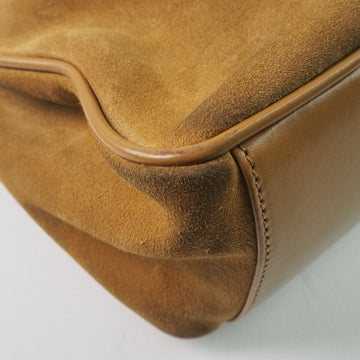 Gucci Camel Suede Handbag 