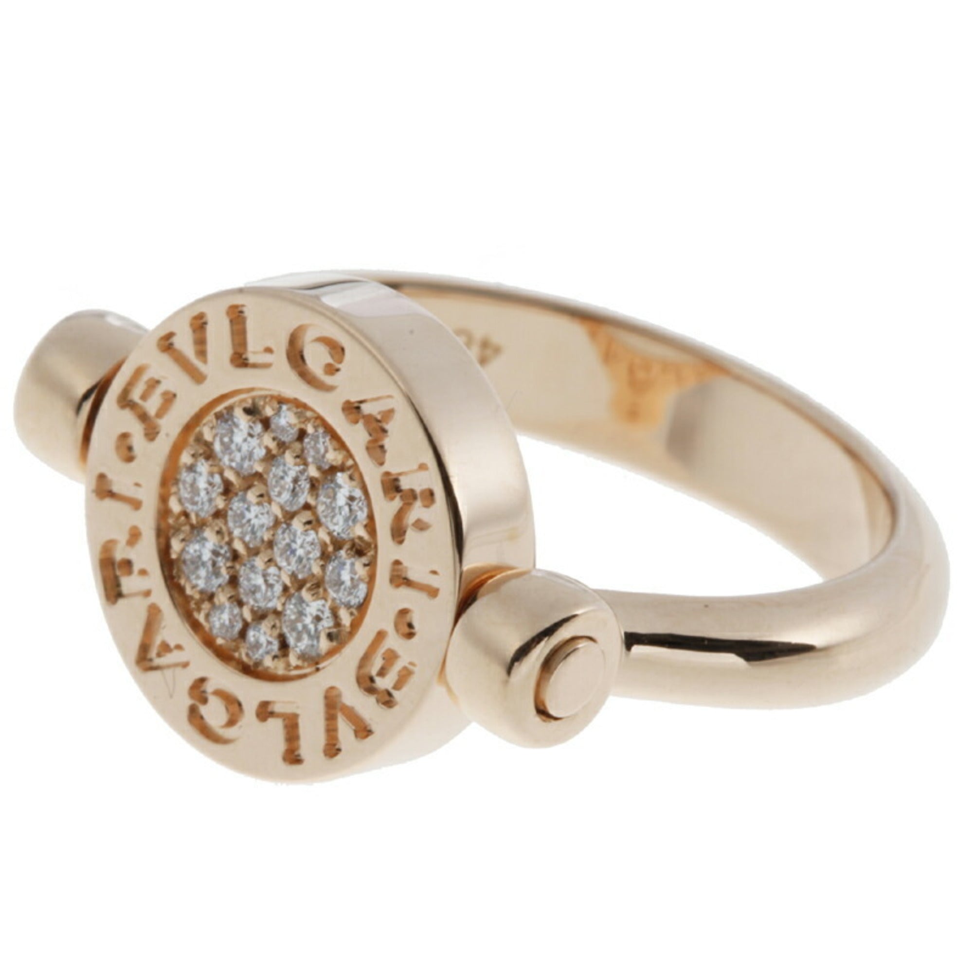 Bulgari Bvlgari bvlgari Pink Rose Gold Ring 