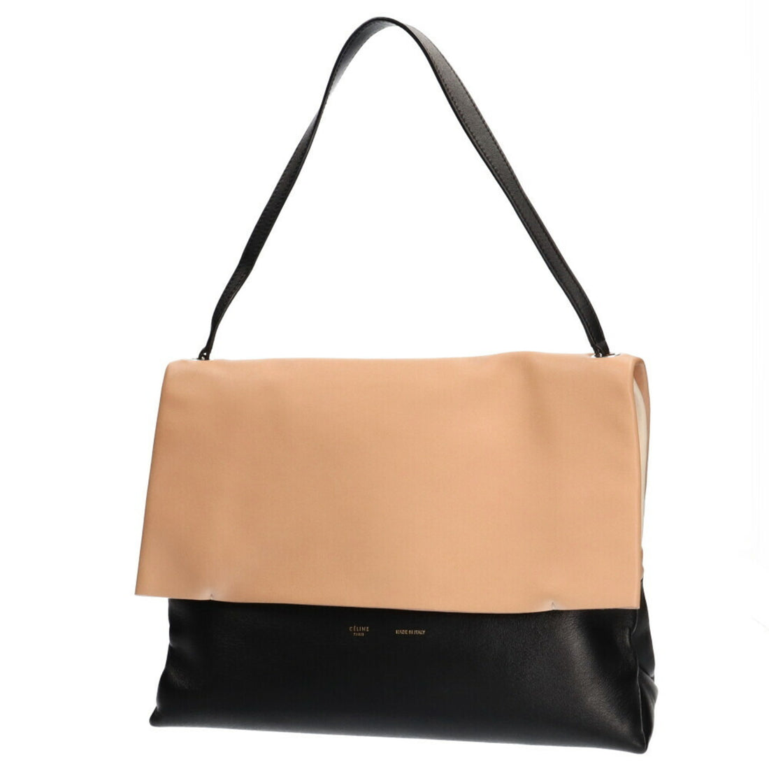 Céline All soft Beige Leather Shoulder Bag