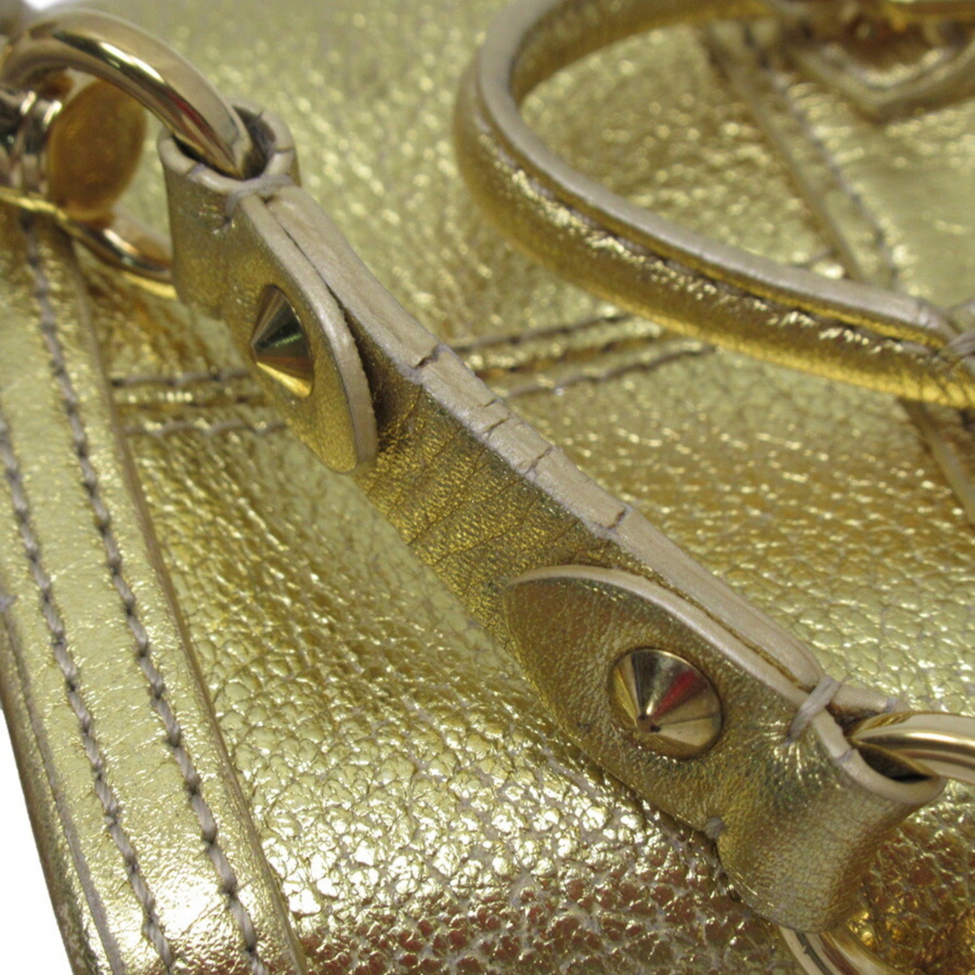 Louis Vuitton Porte clés Gold Exotic Leathers Clutch 