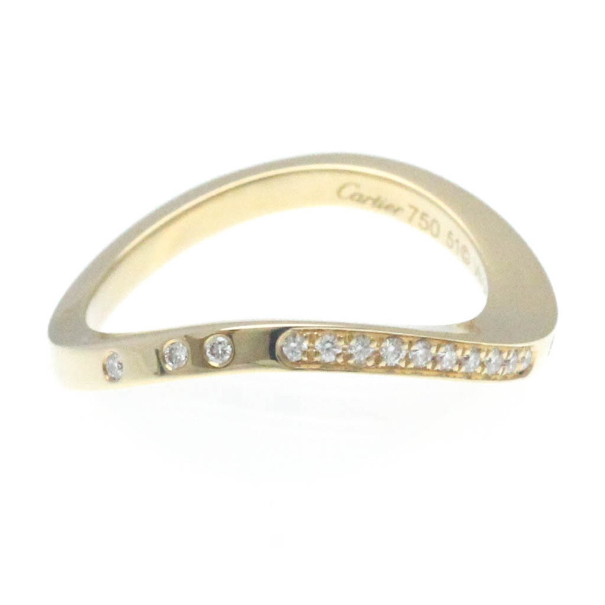 Cartier Nouvelle Vague Gold Rose Gold Ring 