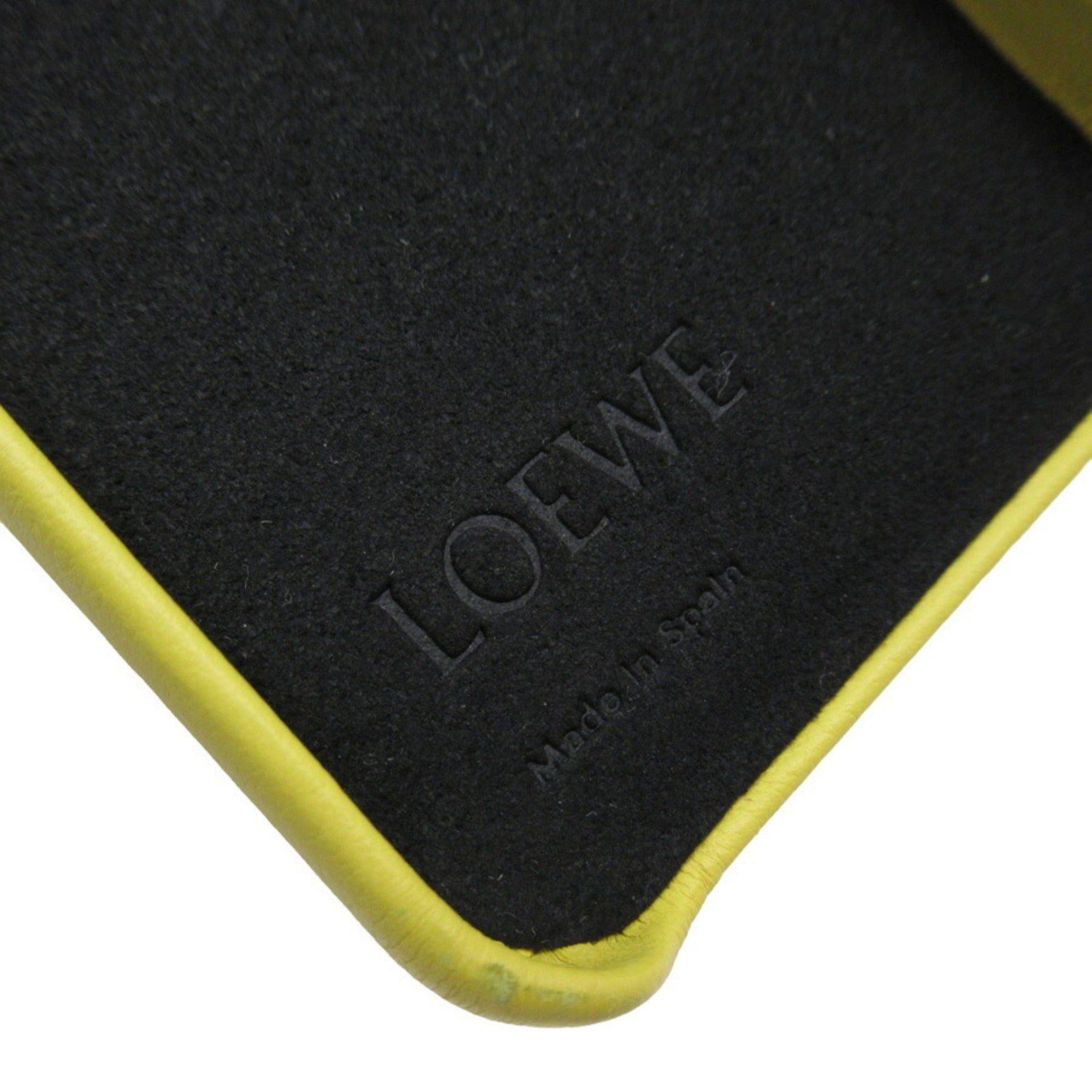 Loewe Elephant Yellow Leather Phone 