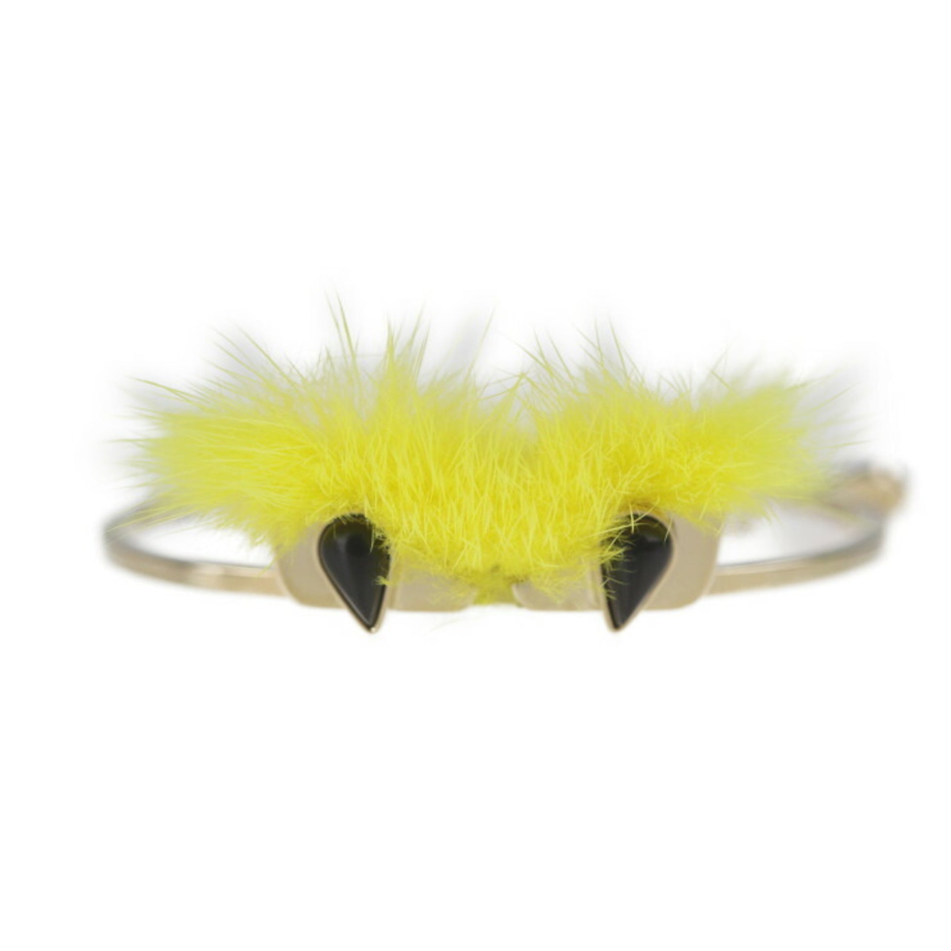 Fendi Yellow Metal Bracelet 